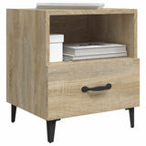 Bedside Cabinet Sonoma Oak Engineered Wood 812030