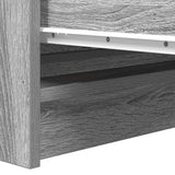 Sideboard Grey Sonoma 80x35x76 cm Engineered Wood 861738