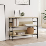 Console Table Sonoma Oak 100x32x75 cm Engineered Wood 839059