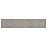 Kitchen Rug Washable Rhombus 60x300 cm Velvet 136566