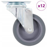 12 pcs Swivel Casters 75 mm 277832