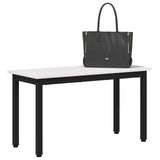 Bench White 80 x 35 x 45 cm Solid Pine Wood 892772