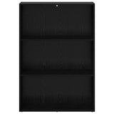 Bookshelf Black Oak 80 x 30 x 114 cm Engineered Wood 8003717