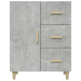 Sideboard Concrete Grey 69.5x34x90 cm Engineered Wood 812172
