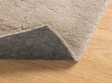 Rug HUARTE Short Pile Soft and Washable Sand 100x200 cm 375055