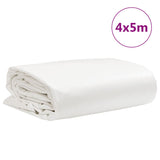 ZNTS Tarpaulin White 4x5 m 650 g/m² 156185