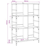 Bookshelf Old wood 78.5 x 33 x 117.5 cm metal PB 8010889
