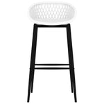 Bar Chairs 4 pcs White 248162