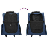 Pet Trolley 3-in-1 Design Blue 48x32x cm Oxford Fabric 42007371