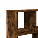Bookcase Smoked Oak100x33x156.5 cm Engineered Wood 3309370