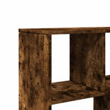 Bookcase Smoked Oak100x33x156.5 cm Engineered Wood 3309370
