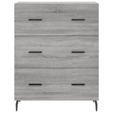 Highboard Grey Sonoma 69.5x34x180 cm Engineered Wood 3195865