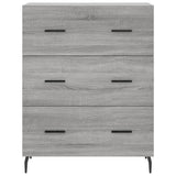 Highboard Grey Sonoma 69.5x34x180 cm Engineered Wood 3198423