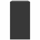 Sideboard Black 67x39x73 cm Steel 841673