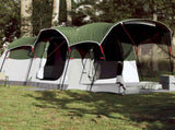 Family Tent Tunnel 8-Person Green Waterproof 94785