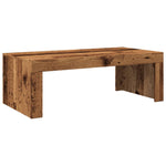 ZNTS Coffee Table Old Wood 102x50x35 cm Engineered Wood 856682