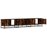 TV Cabinet Smoked Oak 210x35x41 cm Engineered Wood 3300792