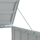 Wheelie Bin Storage for Double Bins Brown 144x81x113 cm Steel 4006178