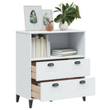 Bookcase VIKEN White 80x40x90 cm Engineered Wood 374944