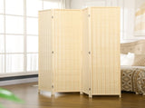 4 Panel Folding Room Divider Screen, Wall Panel Privacy Furniture, Freestanding Paravent Partition T3398P344337
