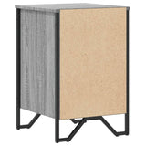 ZNTS Bedside Cabinet Grey Sonoma 40x41x60 cm Engineered Wood 848527