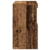 LED Sideboard Brown 81 x 37 x 66.5 cm Engineered Wood 863030