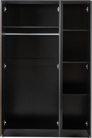 ZNTS Malvern 3 Door Wardrobe Bedroom Set 100-108-064