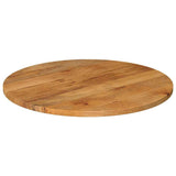 Table Top 70x2.5 cm Round Solid Wood Mango 370076