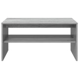Coffee Table Grey Sonoma 80 x 50 x 40 cm Engineered Wood 8000281