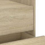 Bedside Cabinet Sonoma Oak 45x50x50 cm Engineered Wood 848285