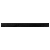 Self-adhesive Door Brush Seals 12 pcs Black 100 cm 42019579