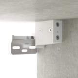 Hanging Wall Cabinet Concrete Grey 69.5x34x90 cm 812289