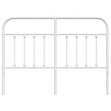Metal Replace Headboard White 140 cm 352660