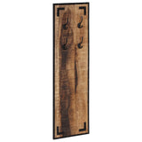 Coat Rack 35x8x110 cm Solid Rough Wood Mango 358918