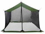 Camping Tarp with Mesh Walls Green 270 x 210 x 210 cm 42028567