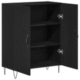 Sideboard Black Oak 69.5 x 34 x 90 cm Engineered Wood 862873