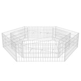 ZNTS Hexagonal Gabion Raised Bed 200x173x40 cm 142536