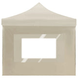 Professional Folding Party Tent with Walls Aluminium 6x3 m Cream 45506