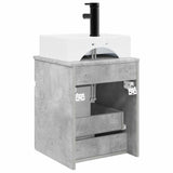 Wall-mounted Sink Vanity Concrete Grey 39 x 41 x 62.5 cm 890575