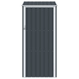 Garden Shed Anthracite Galvanised Steel Medium 46291