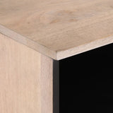 TV Cabinet 100x34x46 cm Solid Wood Mango 377517