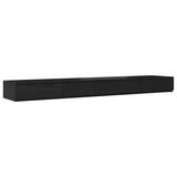 Bed Drawers Black Oak 180 x 36.5 x 16.5 cm Engineered Wood 866980