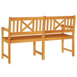 Garden Bench Brown 150 x 56 x 90cm Solid Acacia wood 4105525