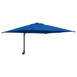 Garden Parasol 248.5 x 247.5 x 160 cm Polyester and Steel 42003242