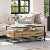 Coffee Table Artisan Oak 100 x 51 x 45 cm Engineered Wood 882765
