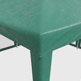 Party Tent with 8 Mesh Sidewalls Green 4x4 m HDPE 4010063