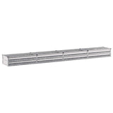 Raised Garden Bed Galvanised Silver 320 x 40 x 24 cm 8006346