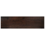 Stair Treads 2 pcs 90 x 25 x 2 cm Dark Brown Solid Beech Wood 3446162