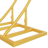Wedding Arch Gold 220 x 45 x 200 cm Steel 42023032