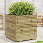 Garden Planter 70x70x72.5 cm Impregnated Wood Pine 3282588